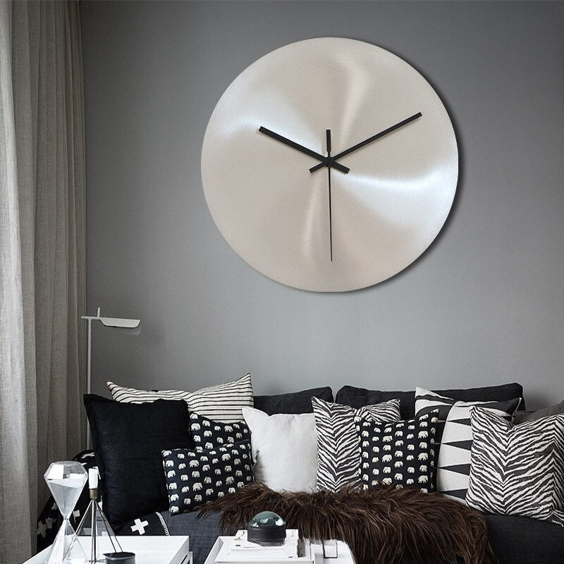 Skorter | Minimalist Stainless Steel Wall Clock
