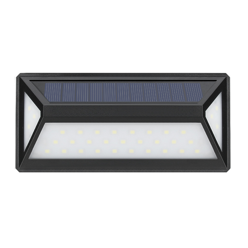Skorter | Modern Solar LED Wall Light for Outdoors – Waterproof Facade Lighting with Motion Sensor