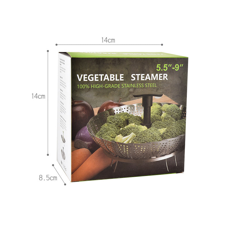 skorter | Flower-shaped Steel Folding Steamer