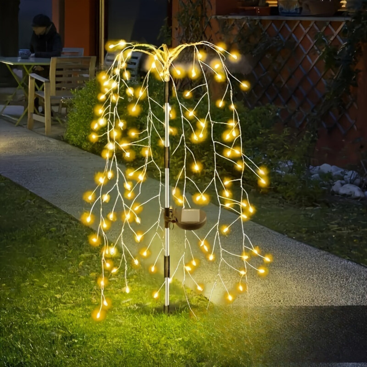 Skorter | SolarGlimmer - Firework LED Garden Lighting on Solar Energy with 8 Light Modes