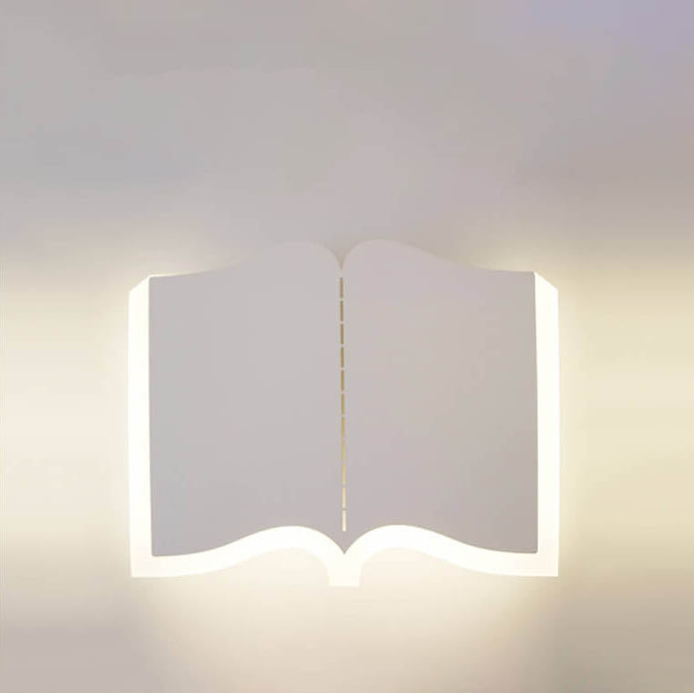 Skorter | Minimalist 1-light LED wall lamp in iron in book shape