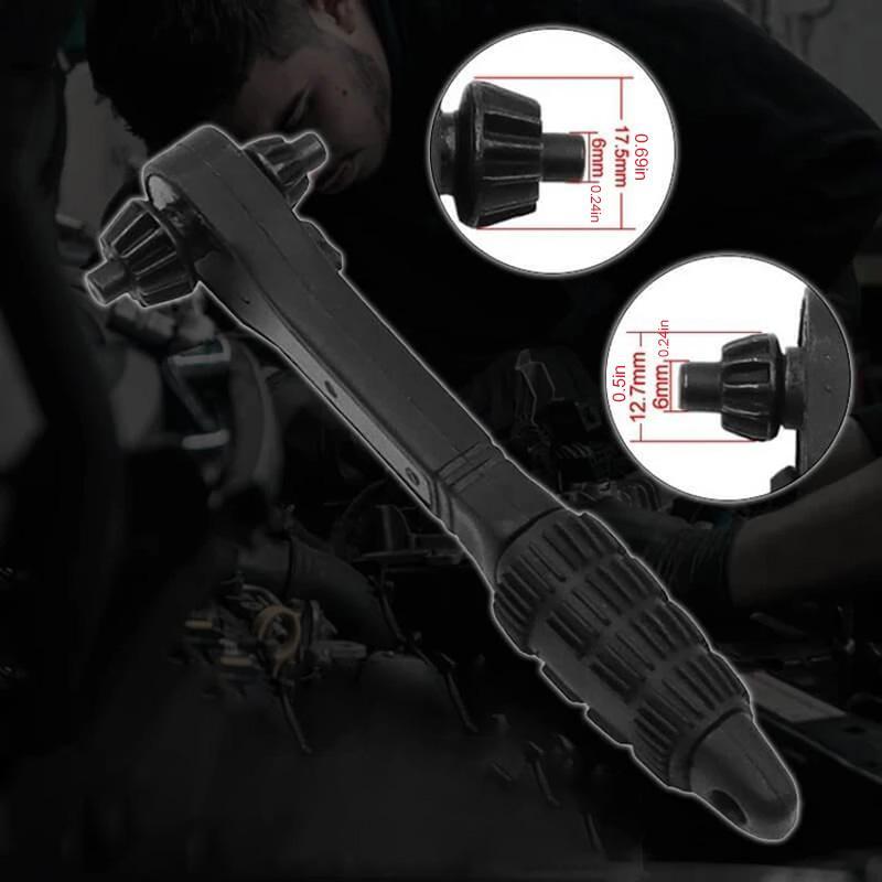 Skorter | 2 in 1 Drill Chuck Ratchet Wrench