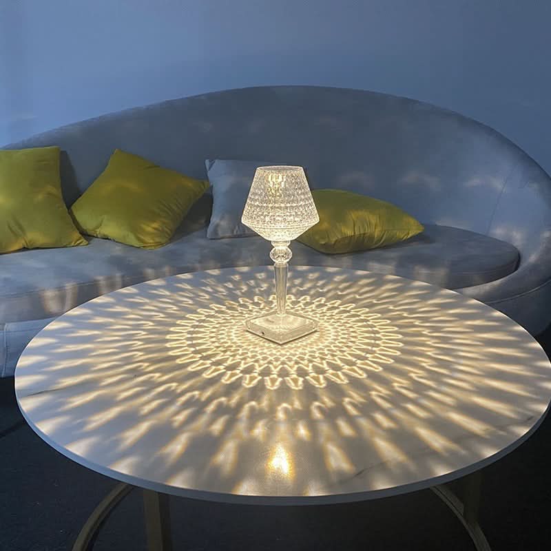 Skorter | Rechargeable Crystal Lampshade Touch LED Lamp