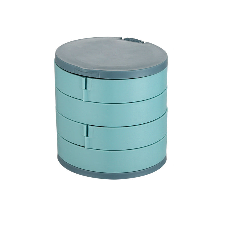 skorter | 4-Layer Rotatable Jewelry Storage Box