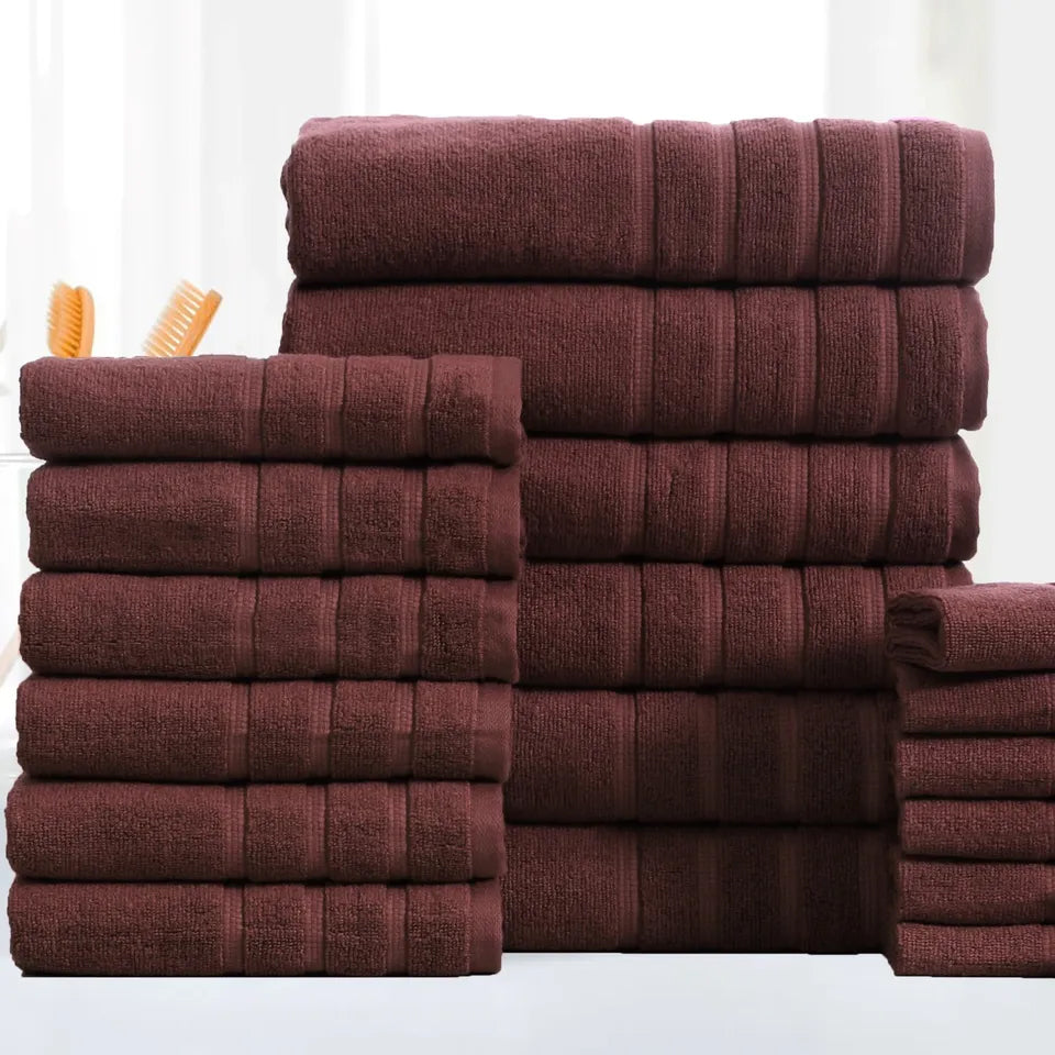 Skorter | 18-Bit: Bibb Home Zero Twist Egyptian Cotton Towel Set