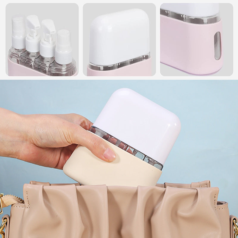 Skorter | Shampoo Dispenser, Portable Travel Bottle Set