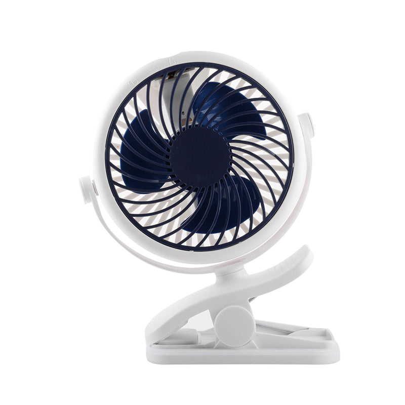 Skorter | Portable Clamp Fan with 360° Rotation – USB & Rechargeable Battery
