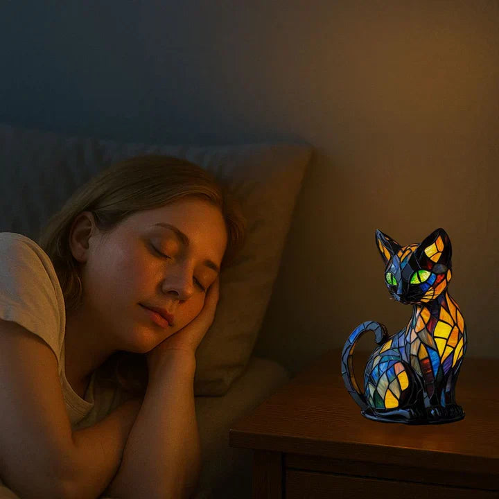 Skorter | Lumikat Handmade Glowing Cat Lamp – Ambient Lighting and Gift