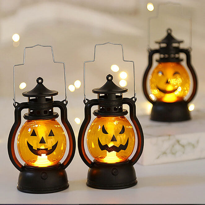 Skorter | Halloween Horror Pumpkin Lantern LED Decorations Hand Lamp