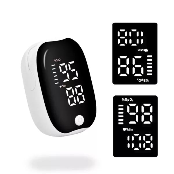 Skorter | Fingertip Pulse Oximeter | Fast, Accurate Blood Oxygen Monitor with LED Display for Home Health Tracking