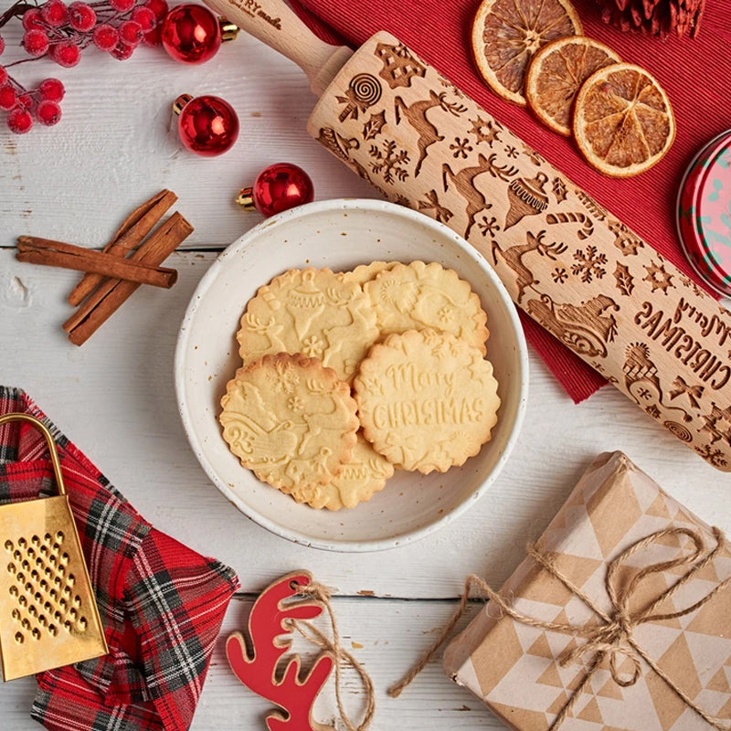 skorter | Santa Claus Rolling Pin