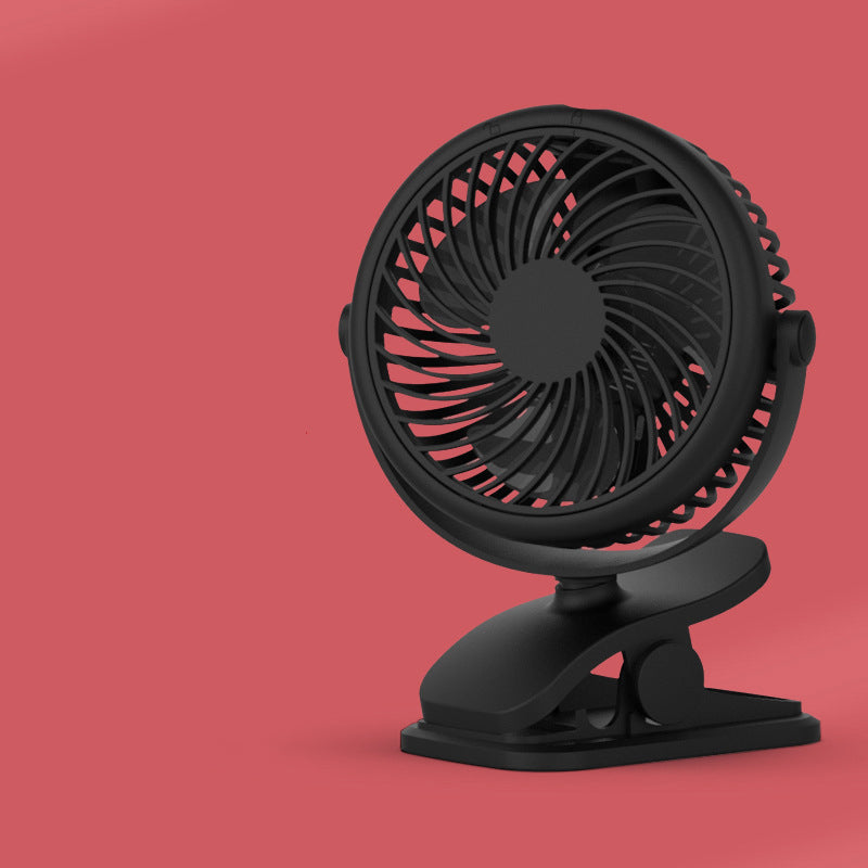 Skorter | Portable Clamp Fan with 360° Rotation – USB & Rechargeable Battery
