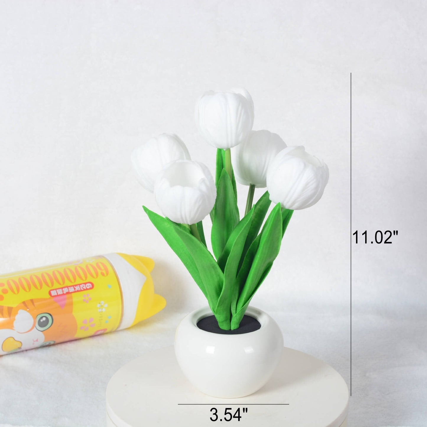 Skorter | Modern Creative Simulation Tulip Peony LED Night Light Table Lamp