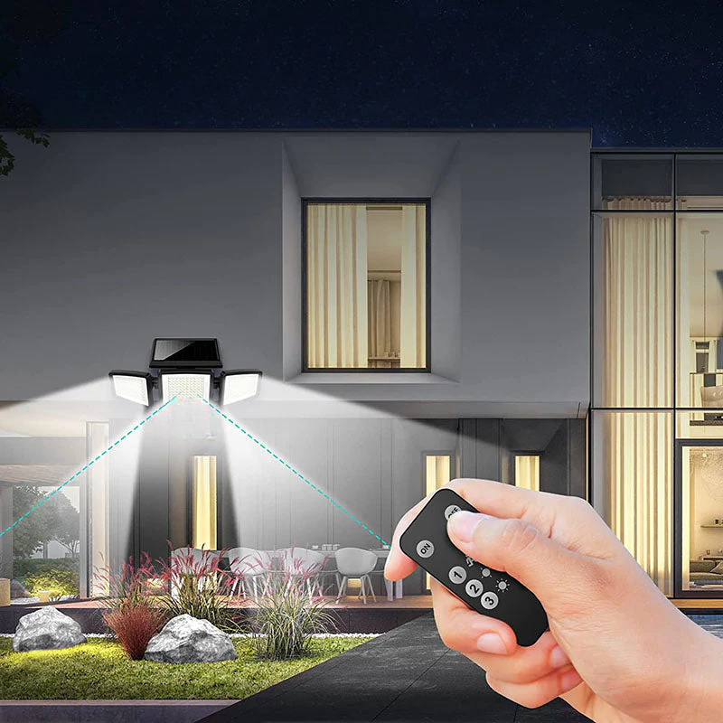 Skorter | SolarGuard - Solar security light with motion sensor – LED outdoor lighting for house and garden