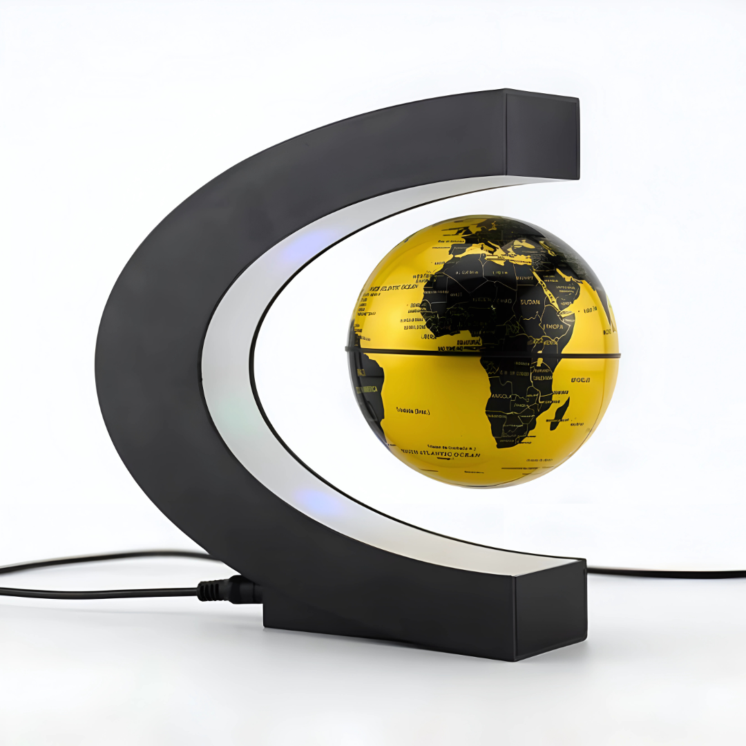 Skorter | AstroGlobe LED World Globe – Floating Globe Lamp with Magnetic Suspension