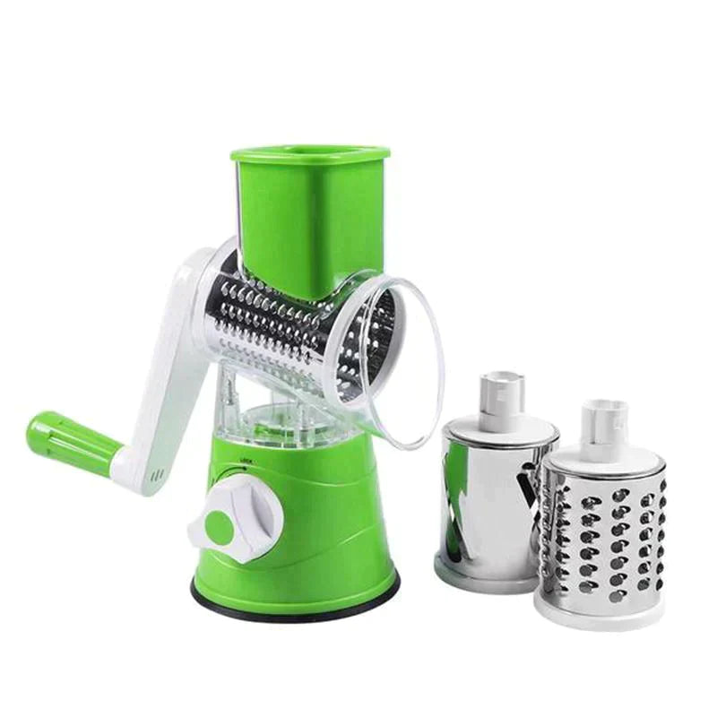 skorter | 3 In 1 Rotating Cheese Grater Vegetable Cutter
