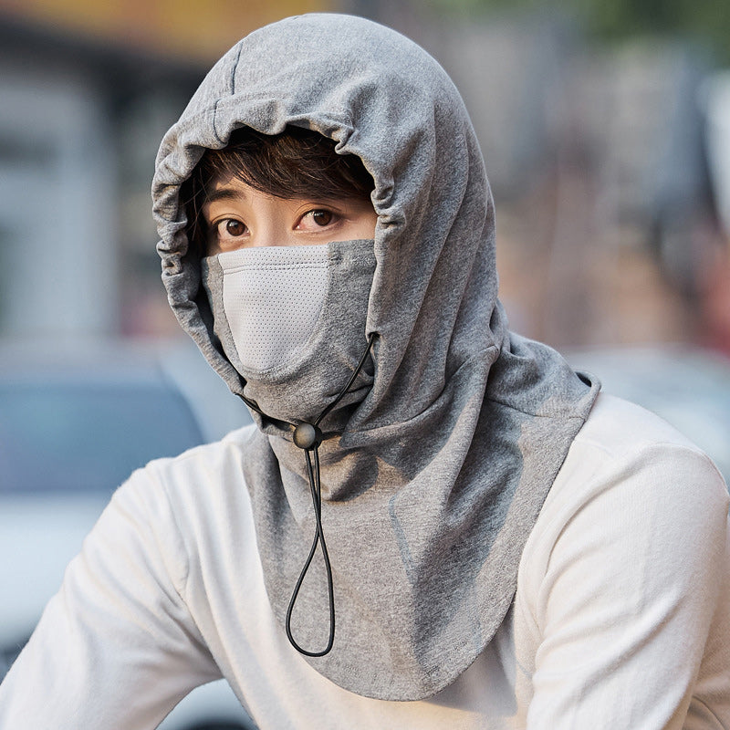 skorter | Hooded Face Mask With Neck Warmer For Cycling