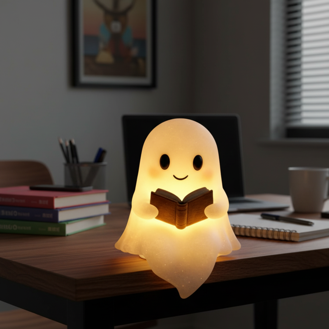 Skorter | NightSpirit Lamp – Handmade Decorative Night Light with Warm Light