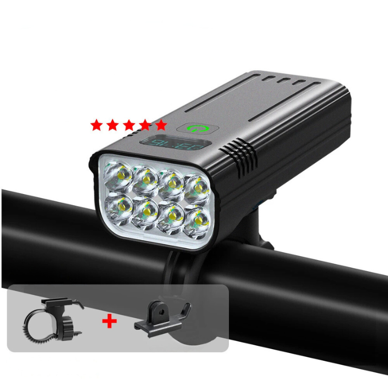 Skorter | 5000 Lumen USB Rechargeable Bike Light with Mounts