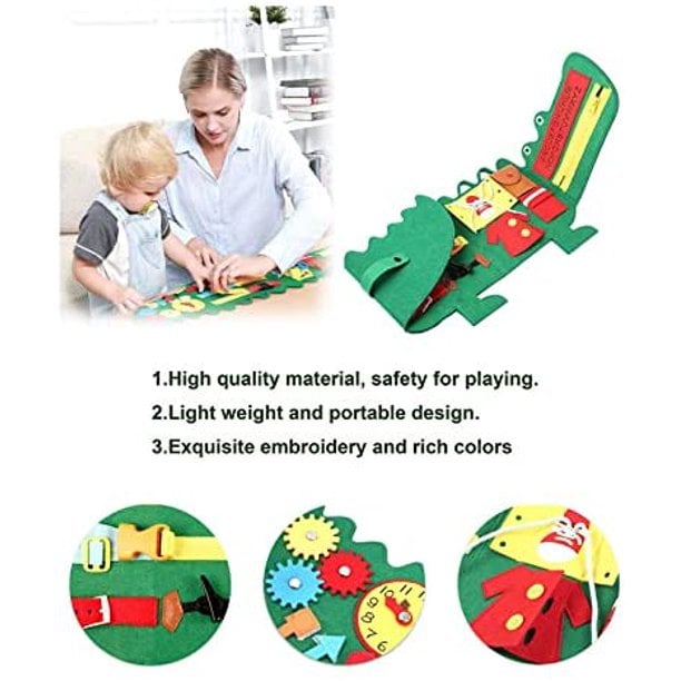 Skorter | Children's preschool crocodile felt