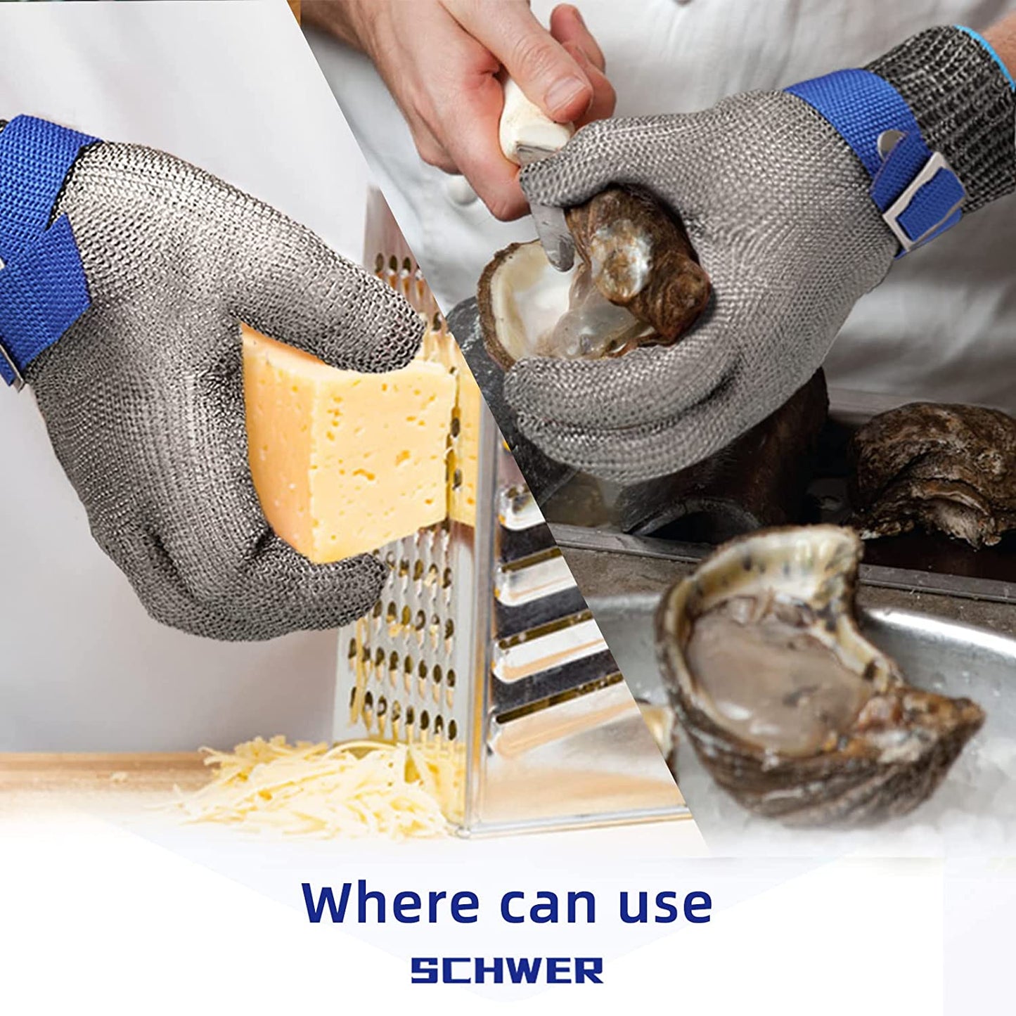 Skorter | Food grade stainless steel mesh metal glove