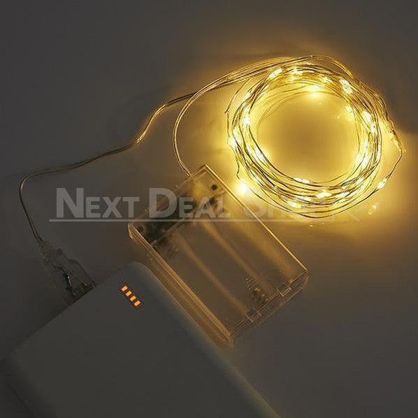 Skorter | 4 Pcs - Fantasy Copper Wire LED Light (Waterproof)