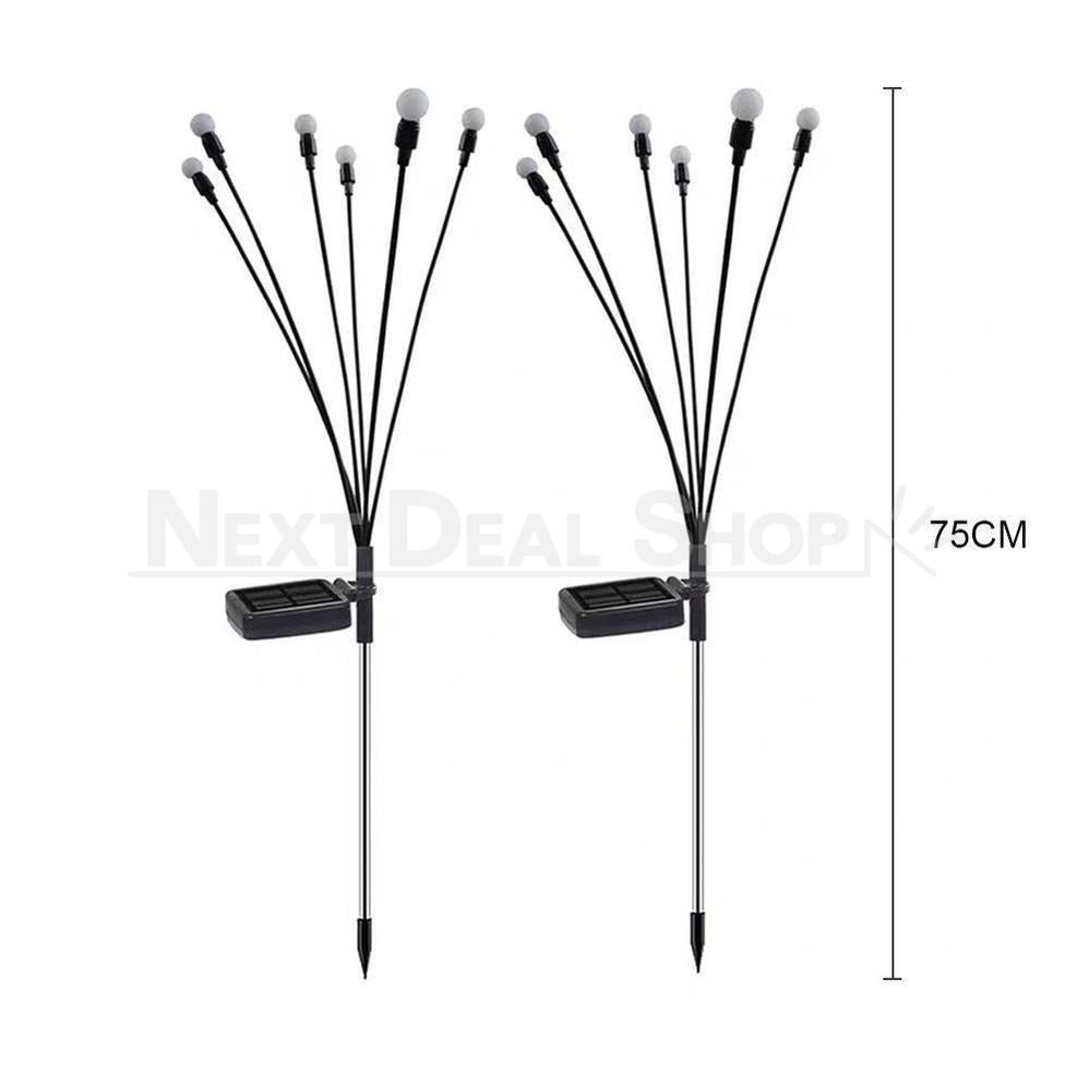 Skorter | 4 Pcs - Solar Powered LED Sparkling Stake Light