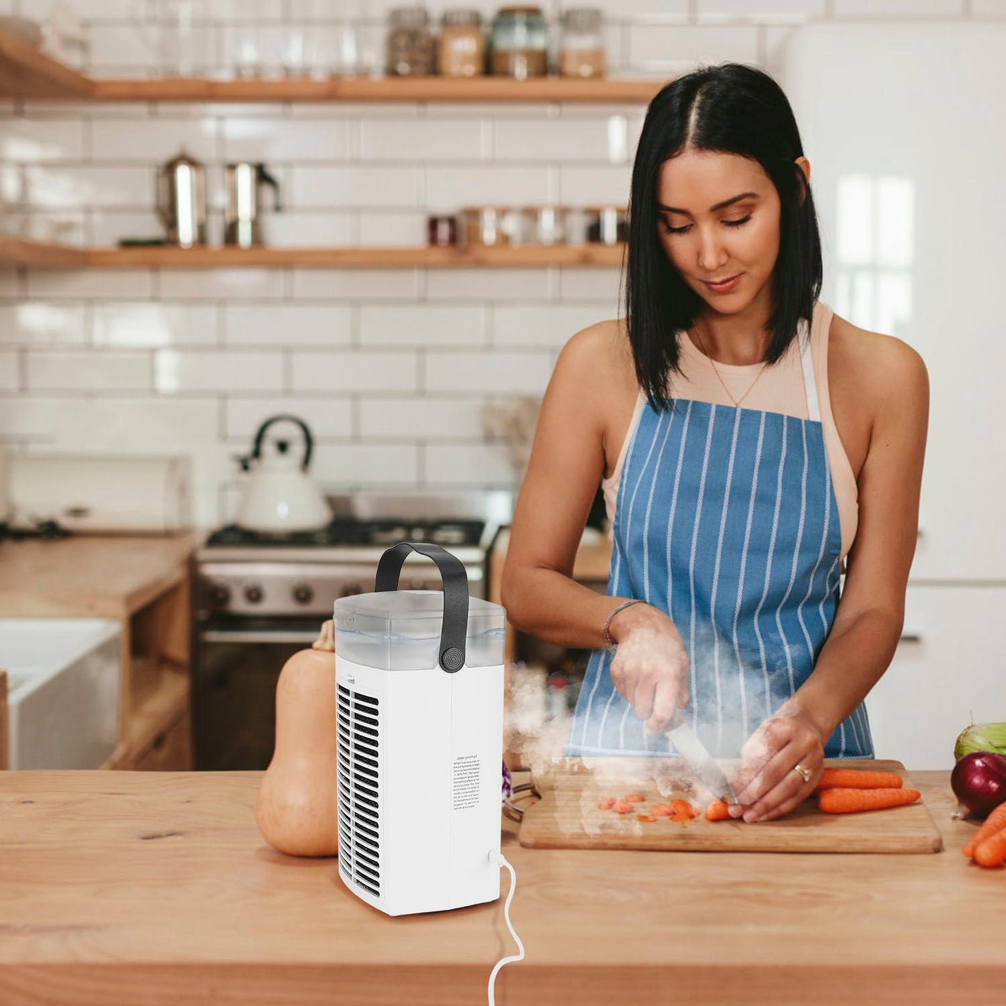 Skorter | 4-in-1 Steam-Generating Water Cooler Water Mist Cooling Fan