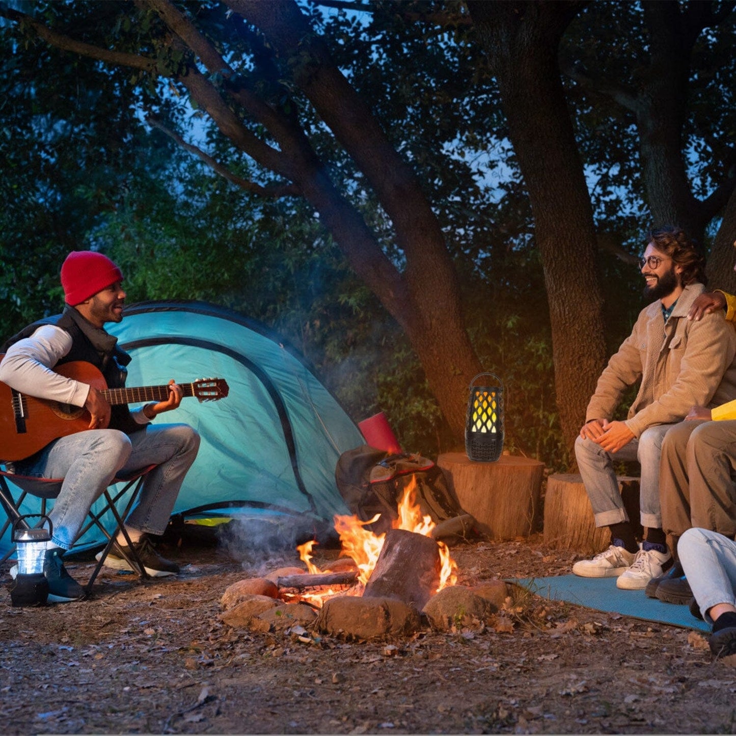 Skorter | 4-in-1 Wireless 5.3 IPX5 Waterproof Outdoor Speaker