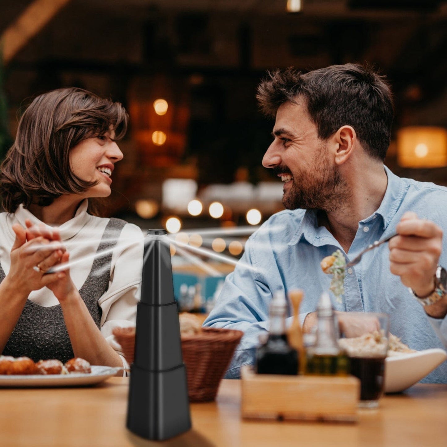 Skorter | 4 pieces: Insect-repellent fan tabletop model battery-operated insecticide