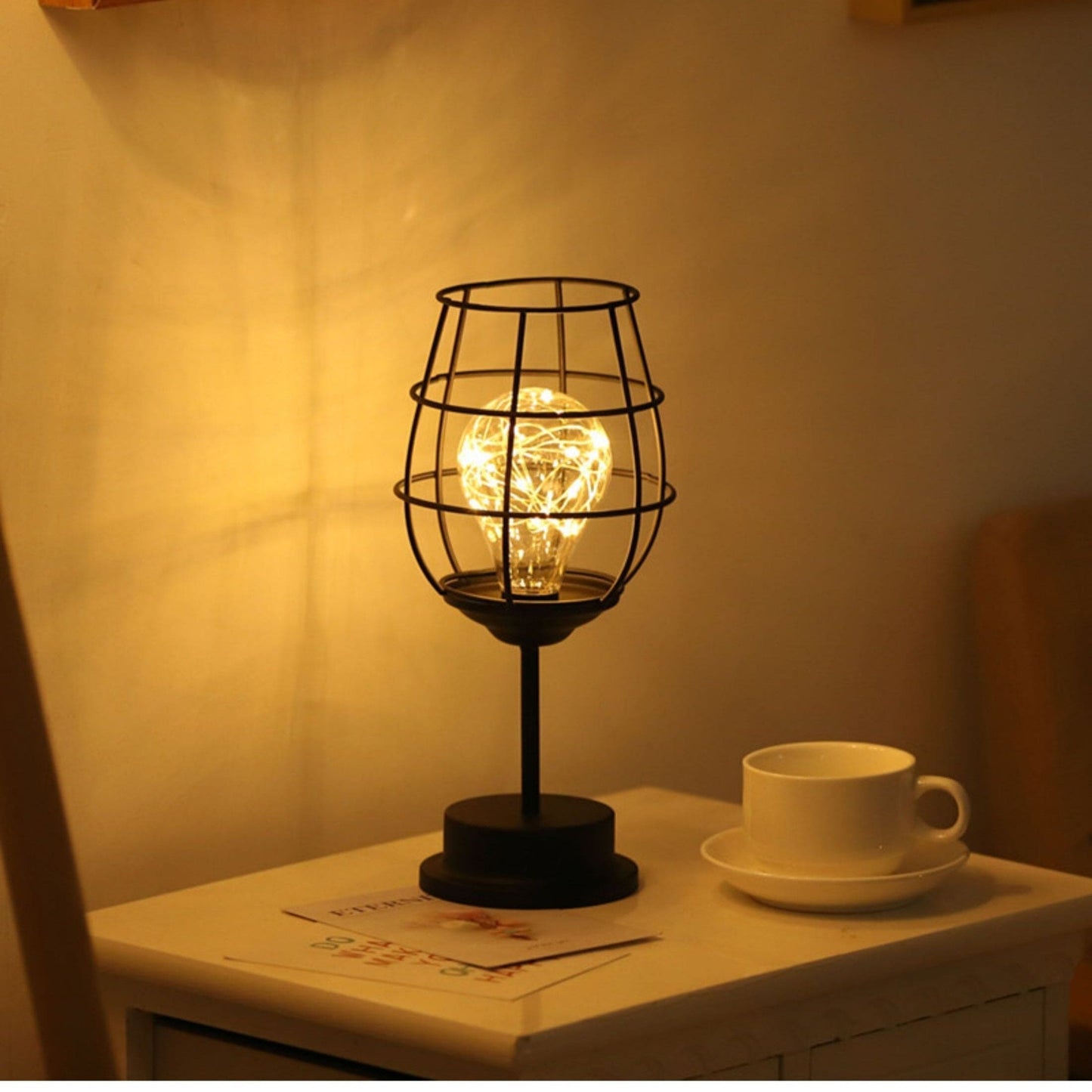 Skorter | NoirLume - Transform Your Room with the Elegant Eva Luxe NoirLume Table Lamp from LuxeLume