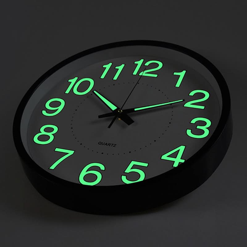 Skorter | Silent LED Wall Clock 12" for Classroom