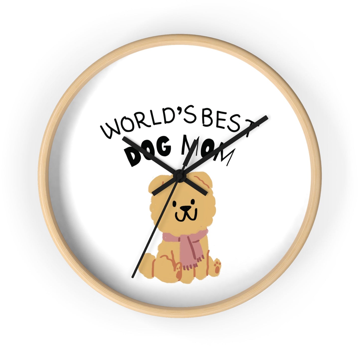 Skorter | Best Dog Mom Wall clock