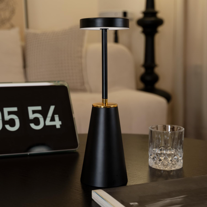 Skorter | LumiGlow Rechargeable Wireless Table Lamp – Elegant & Modern Lighting