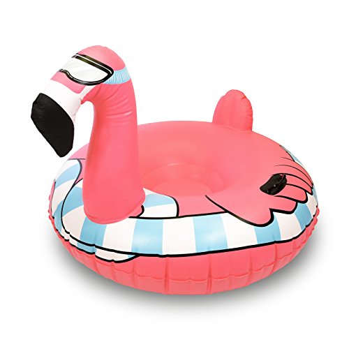Skorter | GoFloats Winter Snow Tube - The Ultimate Sled (Choose from Unicorn, Ice Dragon, Polar Bear, Penguin, Flamingo)
