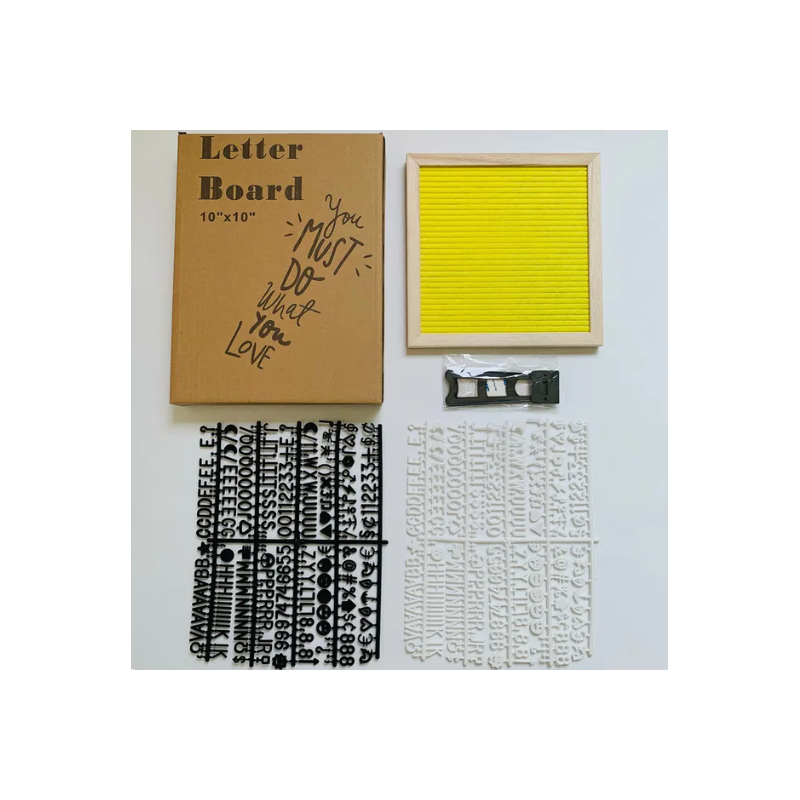 Skorter | Felt Letter Message Board