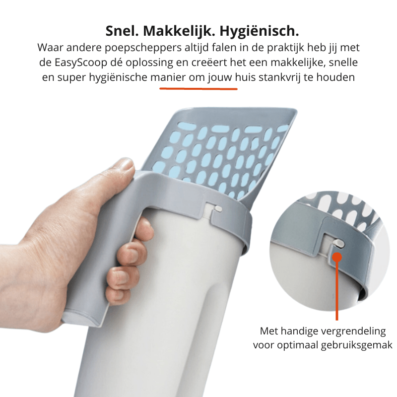 Skorter | EASYSCOOP – Cat scoop with integrated collection container for odor-free cleaning
