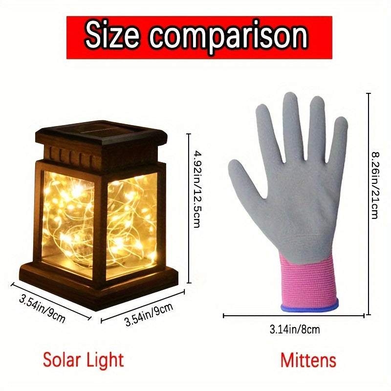 Skorter | SolarLantern - 1/3/4 Pieces Waterproof Solar Hanging Lamps, Garden Decorations and Christmas Decorations