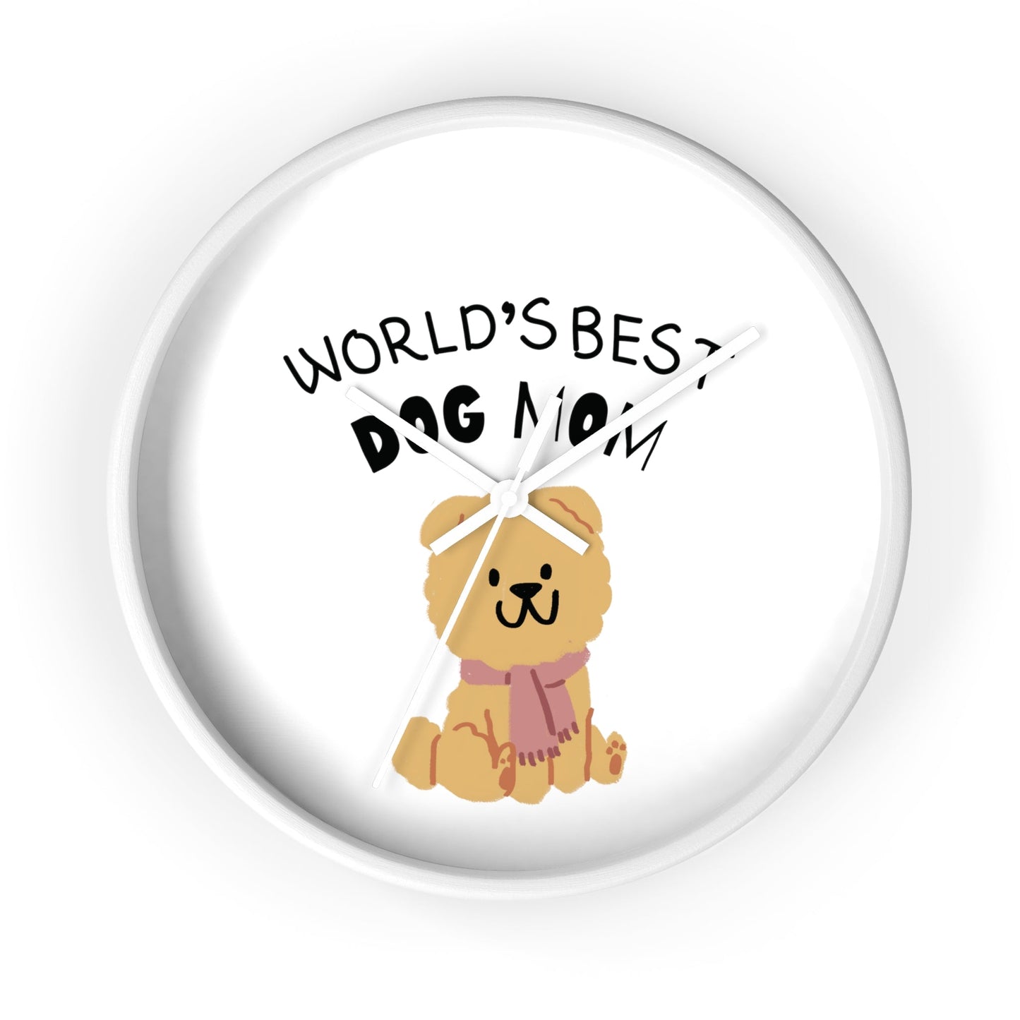 Skorter | Best Dog Mom Wall clock