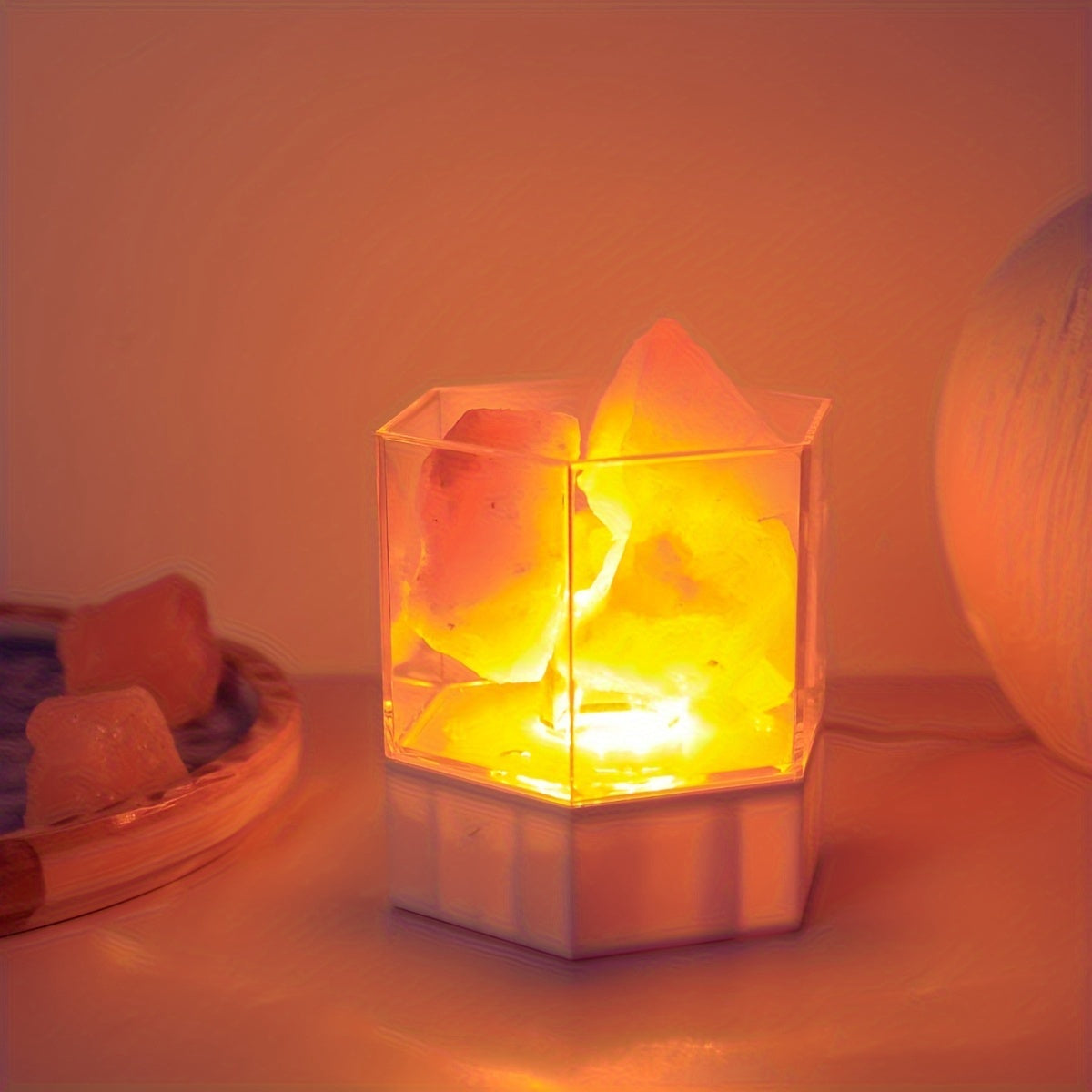 Skorter | Salt lamp - Himalayan Night lamp with USB connection