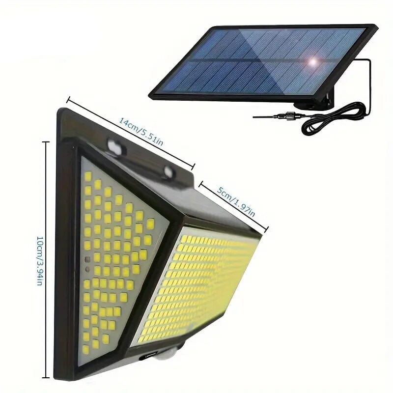 Skorter | 468 LED Solar Motion Sensor Security Outdoor Light