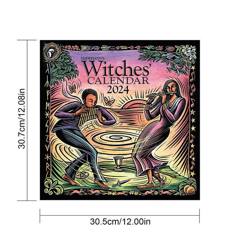 skorter | 2024 Witch Wall Calendar