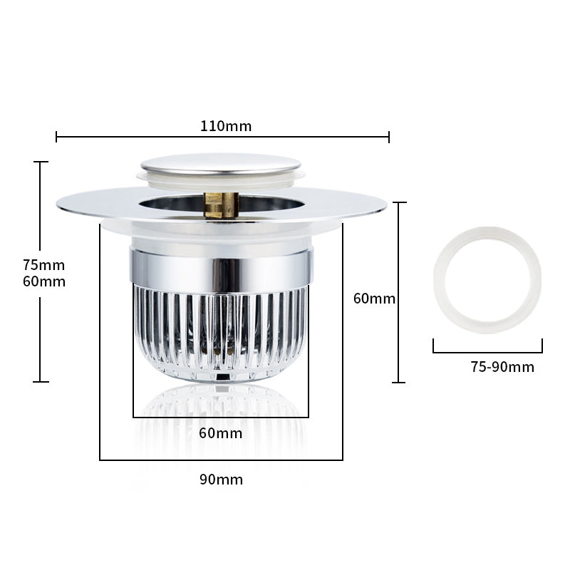 skorter | Double-walled stainless steel filter plug