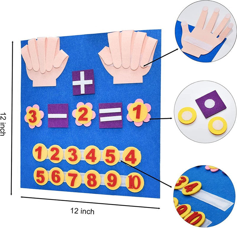 Skorter | Felt Finger Number Counting Toy