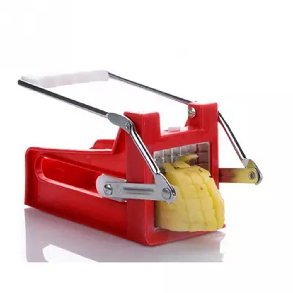 Skorter | Potato Slicer French Fries Slicer Chip Maker Cutter Chopper with 2 Blades -