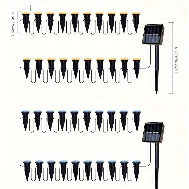 Skorter | SolarPath - Solar LED Outdoor Lighting for Garden & Pathway