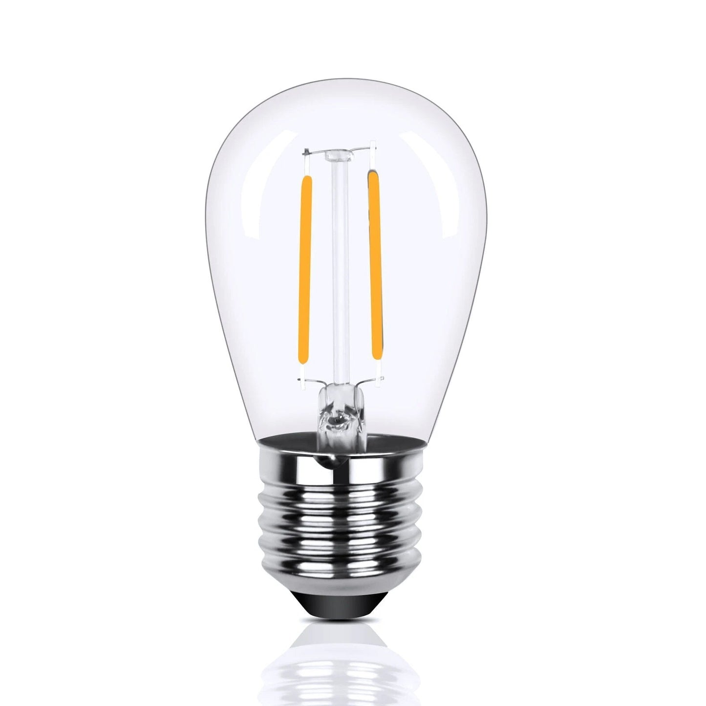 Skorter | 48 Ft. LED Light Chains Outdoor Commercial Quality Waterproof Bulbs