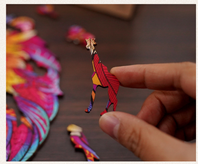 Skorter | Wood Animal-Shaped Puzzles