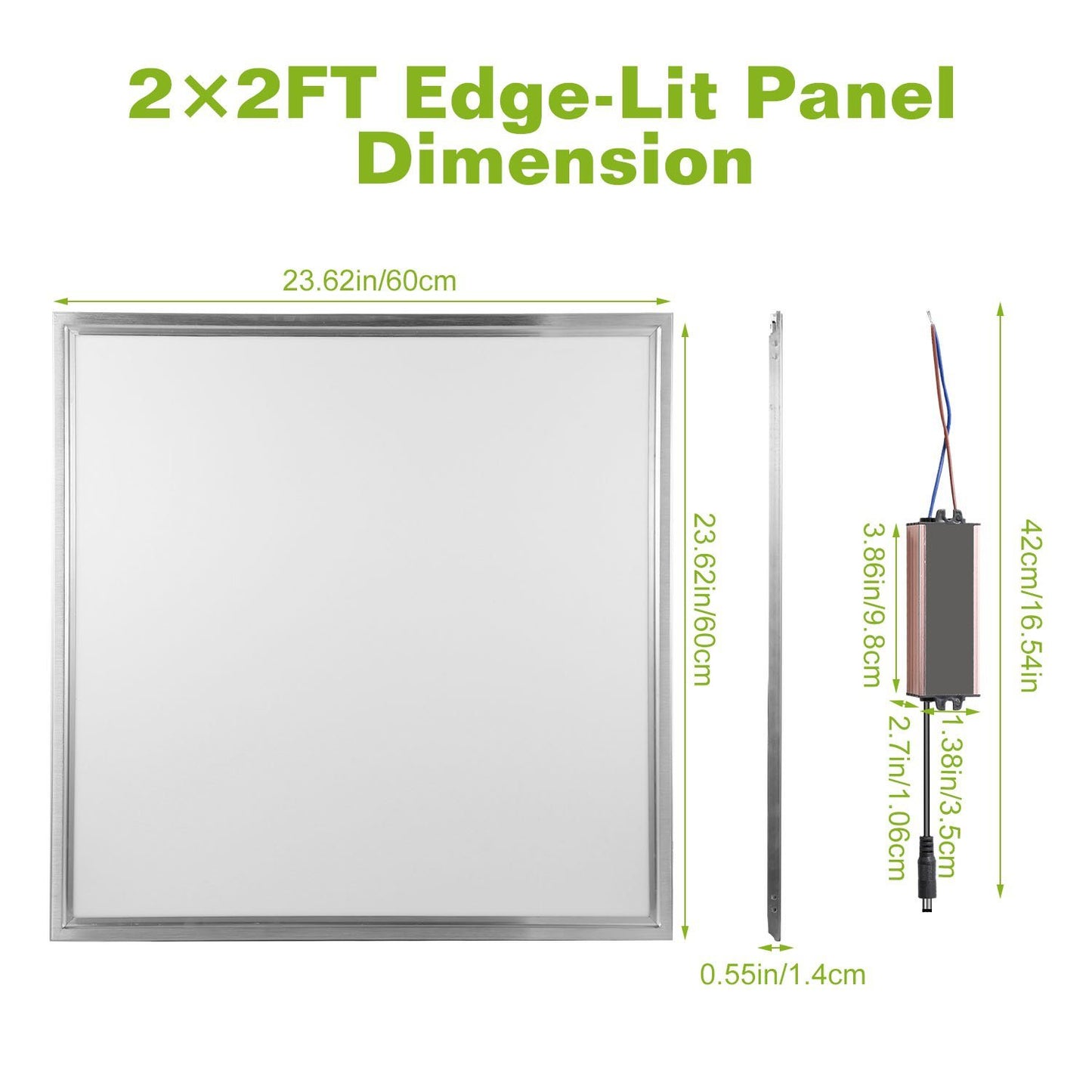 Skorter | 48W 2×2FT LED Panel Light 3200LM