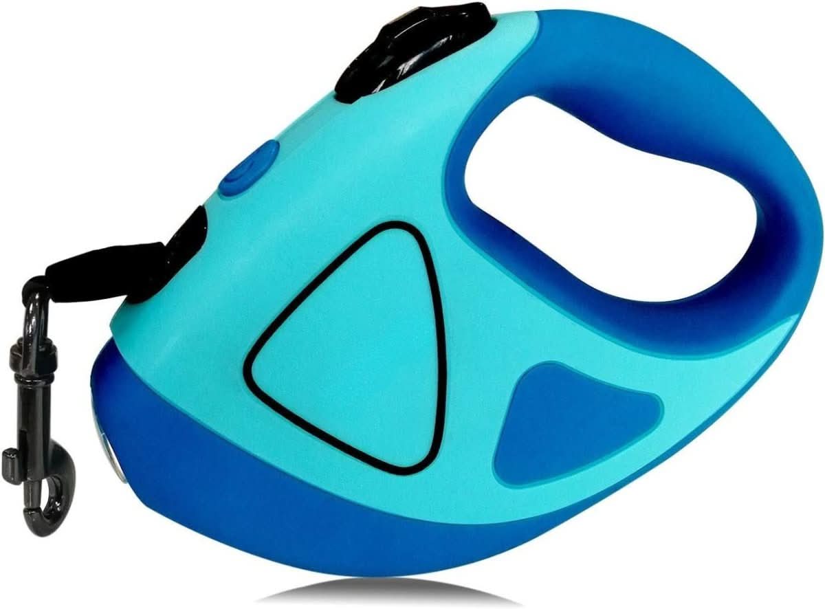 Skorter | BRIGHTLEASH – LED dog leash with reflectors & retraction mechanism for safe walks